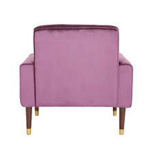 Bartos Button-Tufted Velvet Armchair